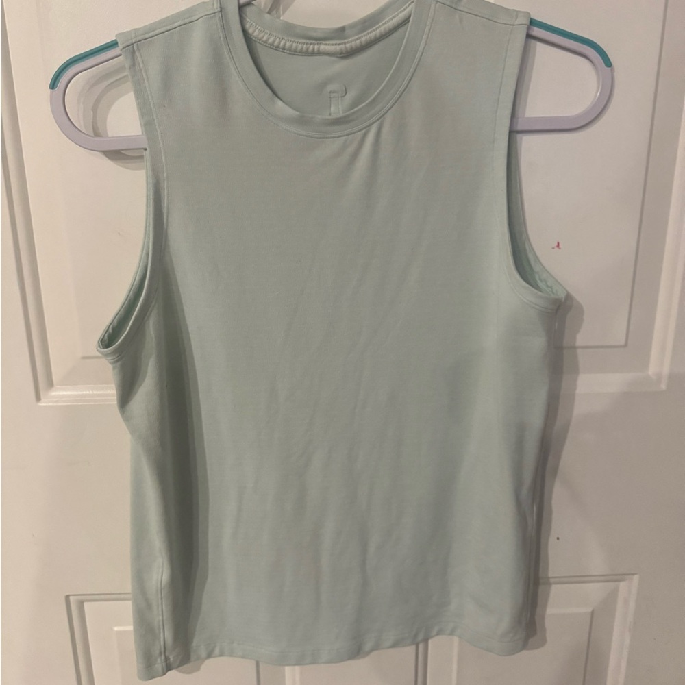 Lululemon Athletica Light Green Muscle Tee